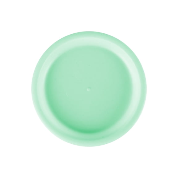 Multi-Colored Nordic Style Round Plates, Shatterproof Snack & Fruit Plates for Kitchen Use, Dishwasher Safe, 7.36 inch