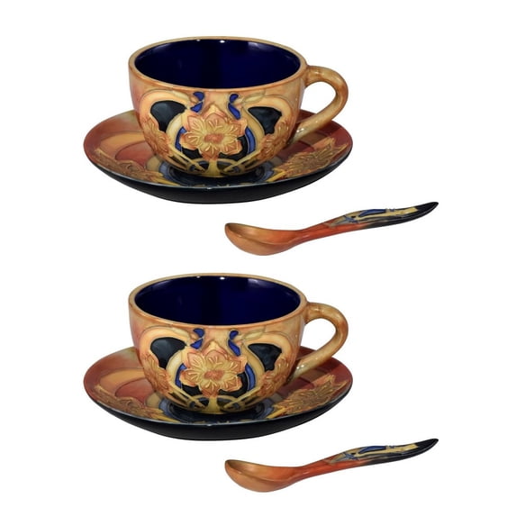 Multi-Colored Pasque Flower 2-Piece Sculpture