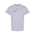 thumbnail image 1 of Multi Colored Shark Design T-Shirt Men -Image by Shutterstock, Male Medium, 1 of 2