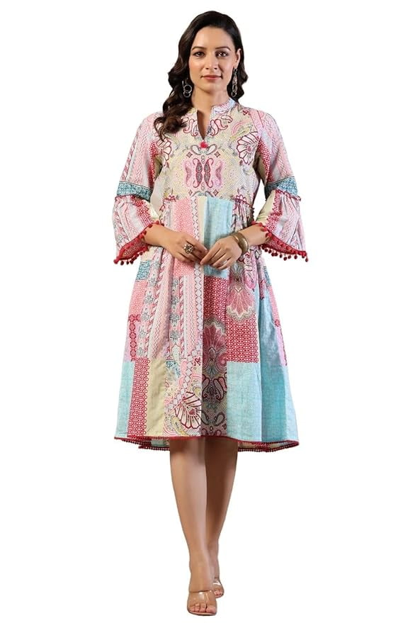 multi coloured midi dress Where It Lands Multicolored Textured Midi Dress, X-Small - The Mint Julep Boutique