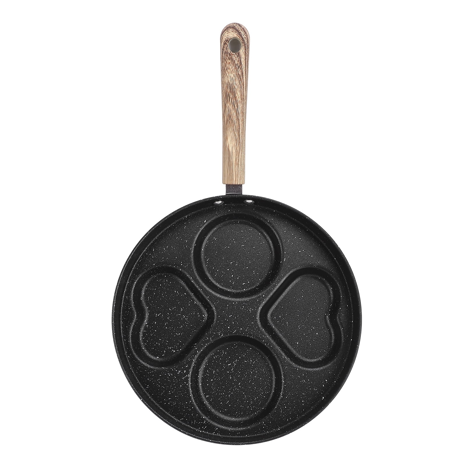 Multi-Compartment Breakfast Pan - Nonstick Divided Stovetop Grill