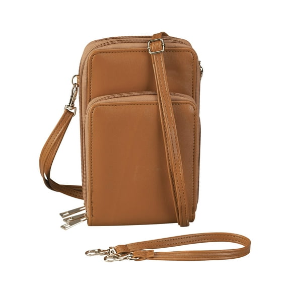 Multi-Compartment Cellphone Purse with Touch Screen