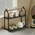 thumbnail image 1 of Multi-Compartment Desktop Organizer Shelf - Space Saving Storage Rack for Kitchen Countertop Essentials and Home Office Supplies Management, 1 of 6