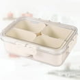 thumbnail image 1 of Multi-Compartment Food Storage Box | Portable Spice & Snack Organizer for Camping, Picnics & Lunch | Airtight Bento & Fruit Container, 1 of 7