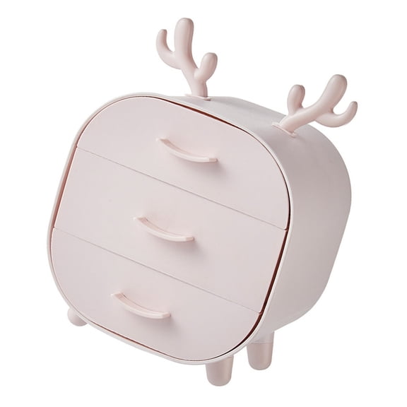 Multi Compartment Office Desk Organizer Study Display Small Items Storage Box Easy to Carry