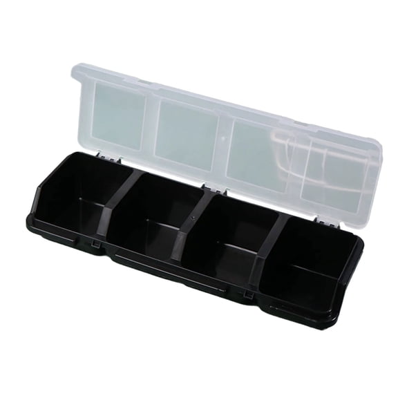 Multi Compartment Organization Box For Screws Small Parts Plastic Hardware And Jewelry Storage Case Craft Supplies
