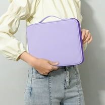 Multi Compartment Tablet Sleeve Bag for Business Travel Electronics Organizer Pouch Water Resistant Protection Compact Case 14x10x1 Inches Black Pink Gray Yellow