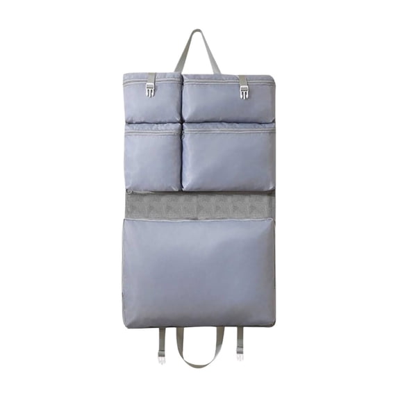 Multi Compartment Travel Hanging Garment Bag, Space Saving Organizer For Clothes Bra Underwear Socks, Foldable Storage Bag (GY1)