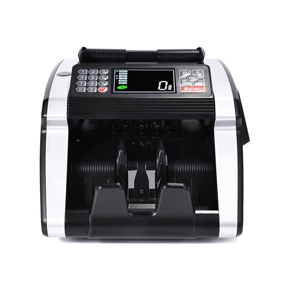 Multi Currency Bill Counter, Large LED Screen UV Magnetic IR Scanner Voice Alert