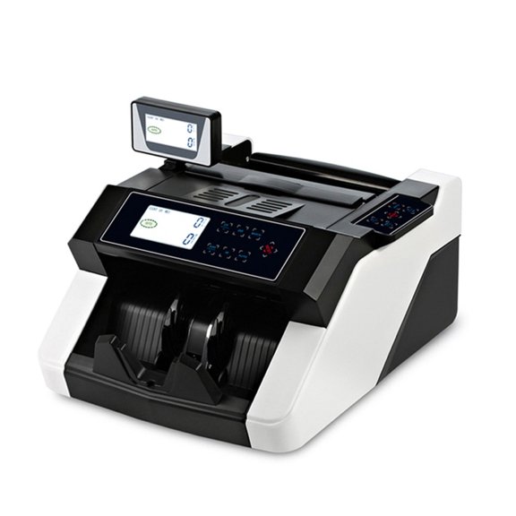 Multi Currency Money Counter DMS-1080, LED Screen Magnetic Cash Scanner ,Coin Manager
