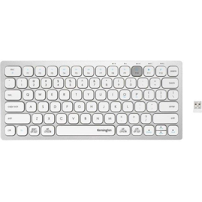 Multi-Device Dual Wireless Compact Keyboard - Walmart.com