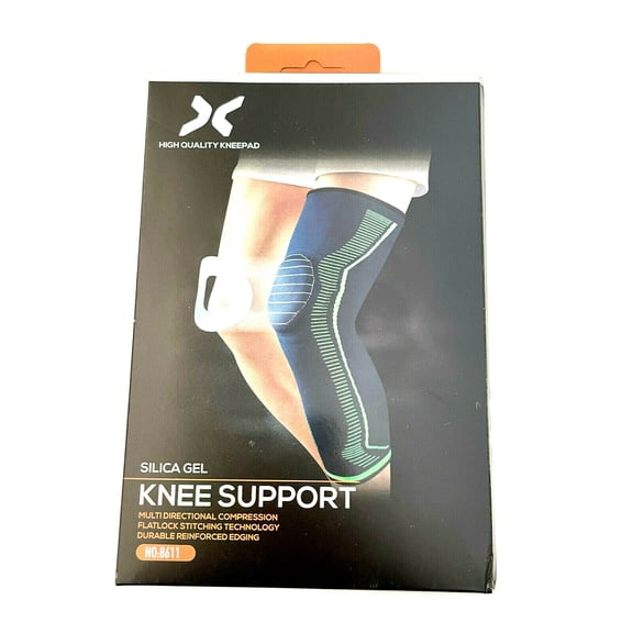 Multi Directional Compression Knee Brace Support Arthritis Pain Relief Running Silica Gel