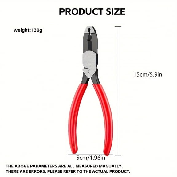 Multi-Disassembly Pliers Rust Removal/Anti-Slip/Damage Screwdriver Quick Cutting And Cutting Crimping Wire Removal Nailer