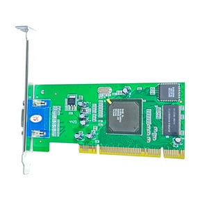 Multi-Display Tractor Card ATI Rage XL 8MB 32Bit PCI VGA Desktop PCI Video Graphics Card SDRAM for Desktop PC Computer