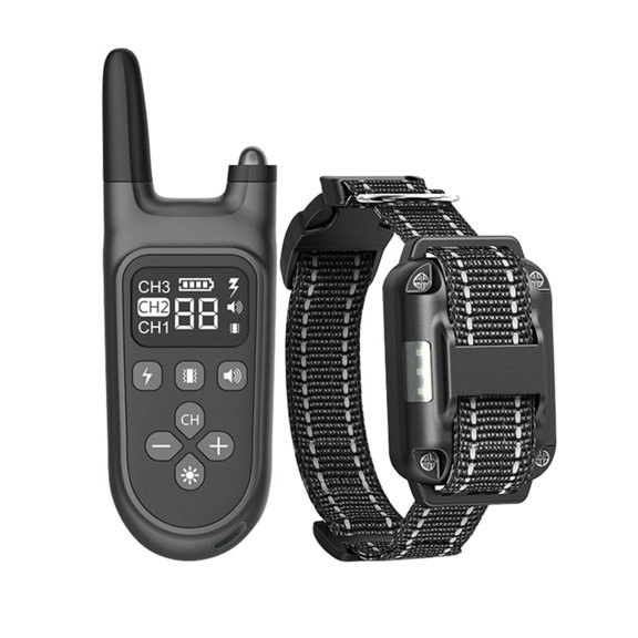 Multi Dog Training Collar with 800m Remote, Intelligent Vibration device for 1 or 2 Dogs