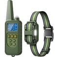 thumbnail image 1 of Dog Training Collar with Static Stimulation (E-shock), Vibration & Tone - Rechargeable, LCD Display, Durable Nylon, 1 of 6