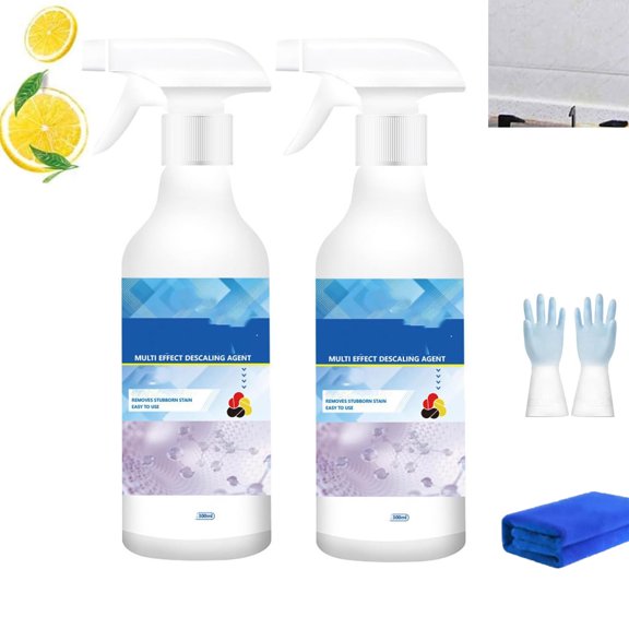 Multi-Effect Degreasing & Stain Removal Agent, 300ml Kitchen Oil Remover Cleaner Spray, All-Purpose Cleaner and Degreaser, Heavy-Duty Kitchen Oil Remover Spray, for Oven, Stove, Range Hood