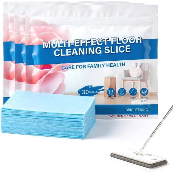 Multi Effect Floor Clean Tablets, 2026 New Cleaning Tablets for Floor, Multi Surface Cleaner for Home Office Restaurant, Cleaning Solution Convenient for Home Floors