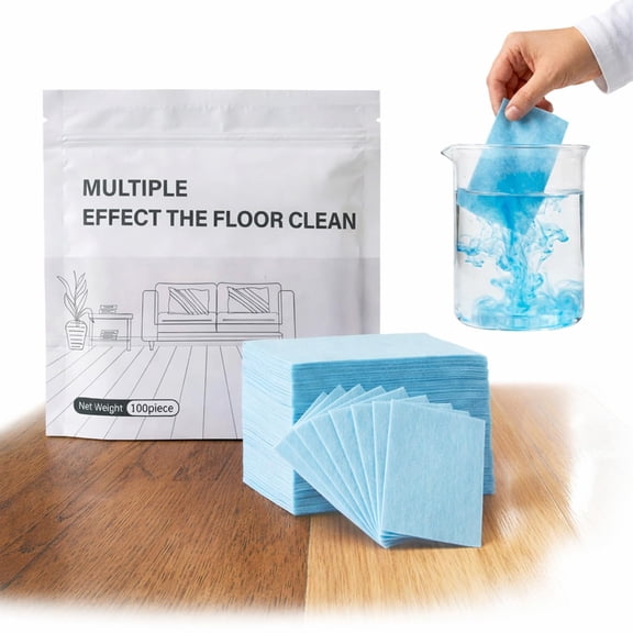 Multi‑Effect Floor Clean Tablets – 30/60/90/100/120 Pcs, Fresh Scent, for Tile, Wood, Laminate, Kitchen & Bathroom Care