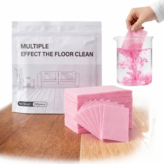 MultiāEffect Floor Clean Tablets ā 30/60/90/100/120 Pcs, Fresh Scent, for Tile, Wood, Laminate, Kitchen & Bathroom Care