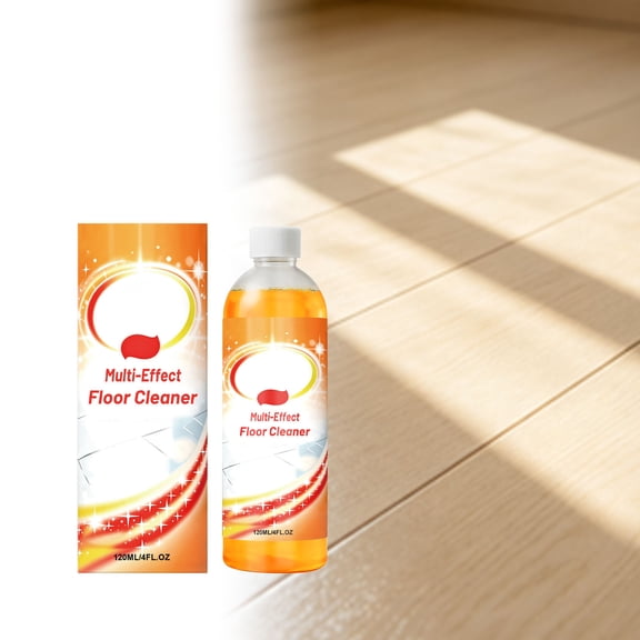 Multi-Effect Floor Cleaner Household Cleaning Solution – Deep Clean Tile & Wood Floors, Stain Remover, Fresh Scent, Shine Boost, Footprint Remover, Easy Rinse