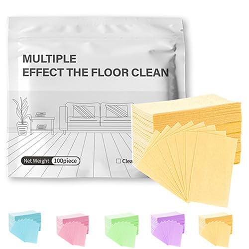 Multi Effect Floor Cleaner, Multi Effect Floor Clean Tablets, 100 Piece Floor Cleaner Tablets, For Hardwood, Tile, Laminate, Kitchens, Home