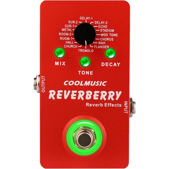 Multi Effects Pedal Digital Guitar Pedal with 16 Effects True Bypass