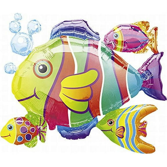 Multi-Fish Mylar Balloon - 30"