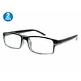 Multi Flex Focus Reading Glasses Strong 3 in 1 Power Readers