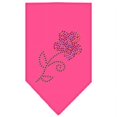 thumbnail image 1 of Multi Flower Rhinestone Bandana Bright Pink Small, 1 of 1