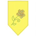 thumbnail image 1 of Multi Flower Rhinestone Bandana Yellow Small, 1 of 1