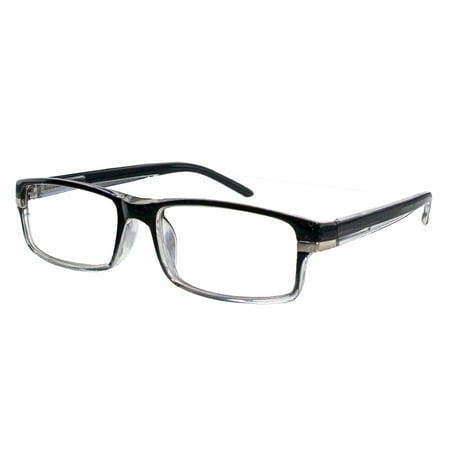 Multi Focus Reading Glasses - Strong 3 in 1 Power Readers Automatically Adjusts From .5 to 2 For Small Print To Computer Screens- Blocks UV