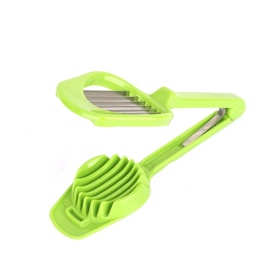 Multi-Fruit & Egg Slicer, 3-in-1 Kitchen Cutter for Kiwi Banana Strawberry and Eggs