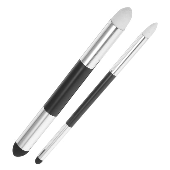 Multi-Function 2/ Dual-Headed Sketch Pens with : Round Sponge, Art Blending 4pcs - Typpkmm