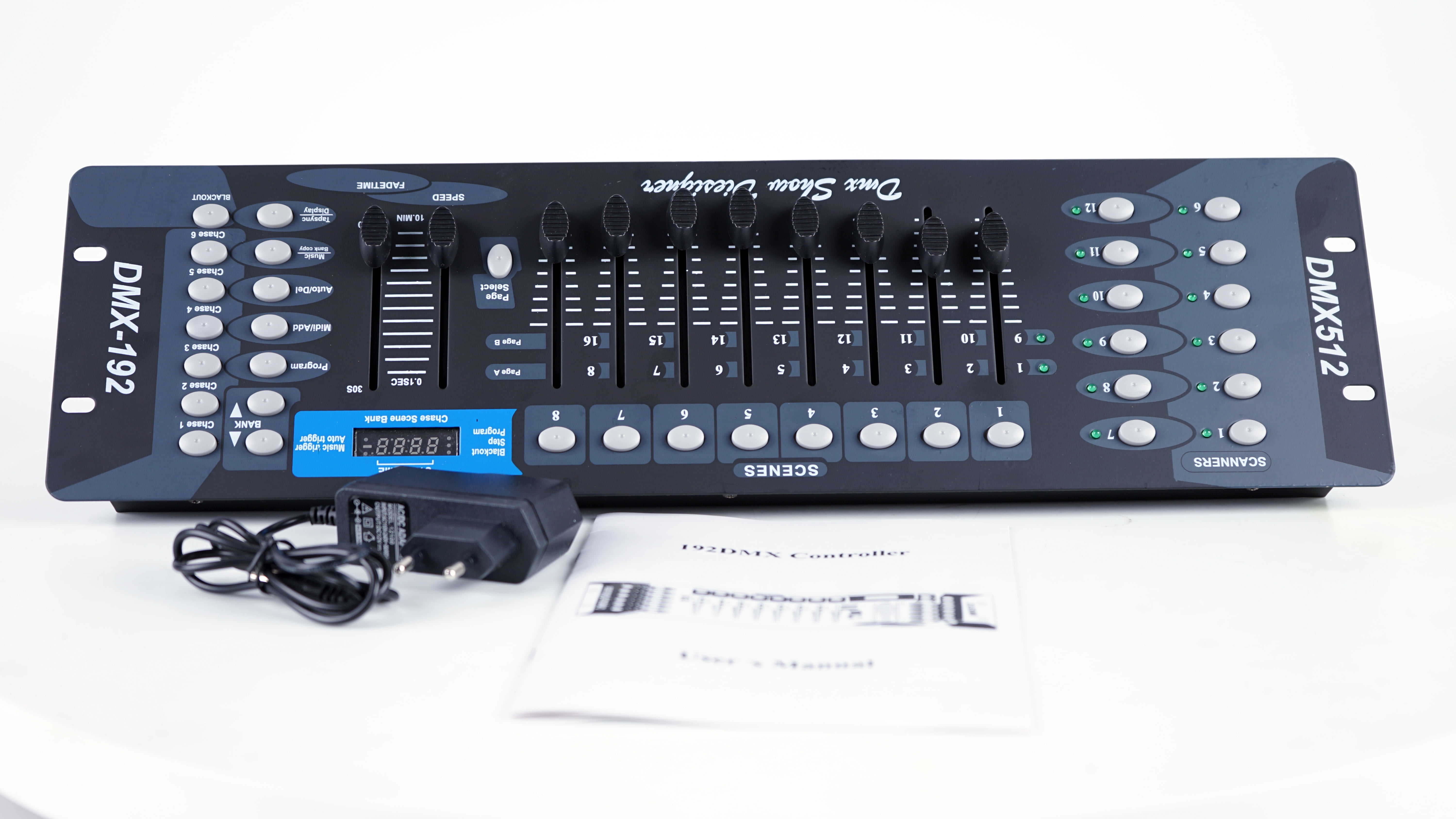Multi-Function 384/192 Console DMX512 Controller Is Used To Move Headlight Matching Effect DJ Stage Lighting Party Controller ,Easy to Operate