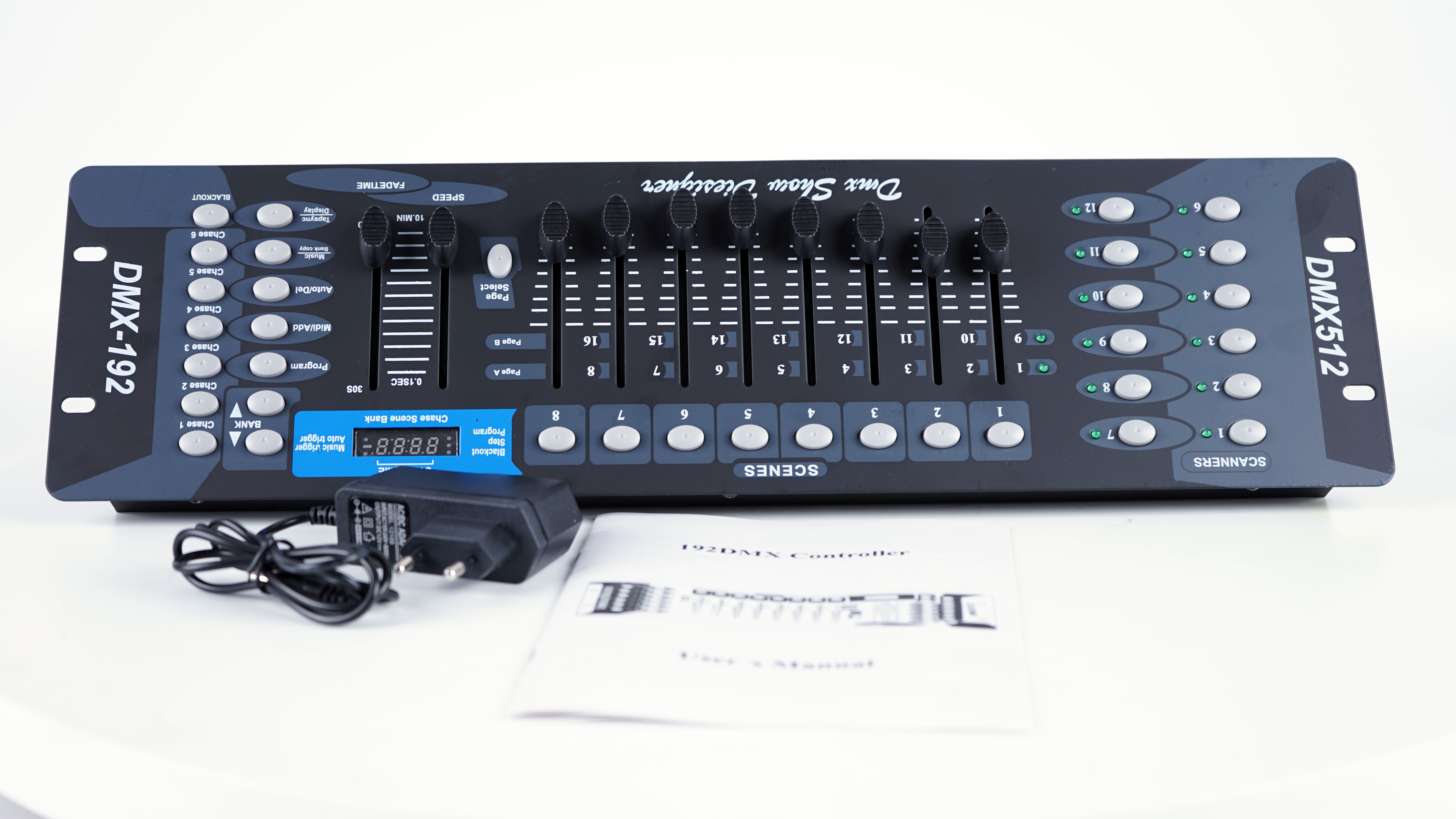 Multi-Function 384/192 Console DMX512 Controller Is Used To Move Headlight Matching Effect DJ Stage Lighting Party Controller ,Precision Control and Adjustment