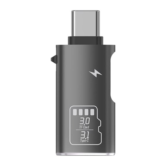Double Function USB3.0 Type C OTG Reader For Smartphones And Laptops