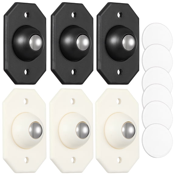 Pawsdot 16Pcs Replaceable Household Caster Wheels with Strong Load Bearing for Trash Cans and Storage Boxes