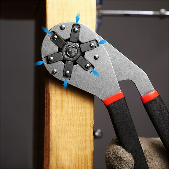Multi-Function Adjustable Hex Wrench Tool - Alloy Steel Grip for Hexagonal Nuts, Bolts, Sockets & Drill Bits, Universal Installation and Removal Hand Tool