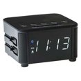 thumbnail image 1 of Kube Systems CLOCK-BLK Multi Function Alarm Clock with Bluetooth Alarm, Built in iPhone & Micro USB, 1 of 1