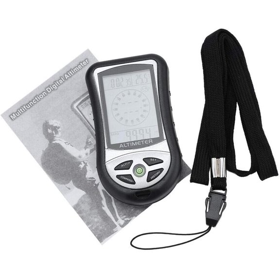 Multi Function Altimeter, 8 in 1 Digital Compass, Barometer, Thermometer, Hiking Safety Tool for Outdoor Hiking$$Other
