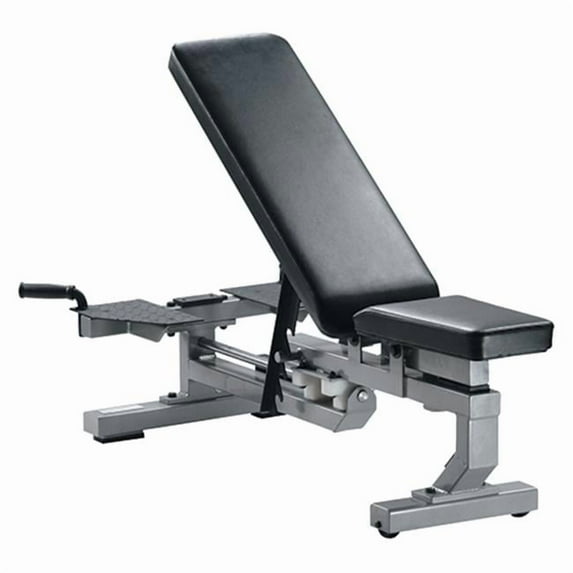 Multi Function Bench with Wheels, White