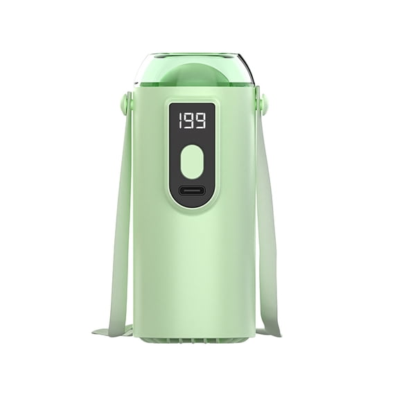 Multi-Function Clip On Fan, 5 Speed USB-C Rechargeable Fan, Portable Clip Fan for Desk Stroller Car, with Digital Display, Perfect for Outdoor Activities and Home Office