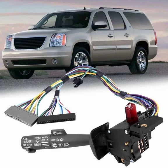Multi-Function Combination Switch Gray for Chevy Tahoe Blazer Suburban GMC K1500