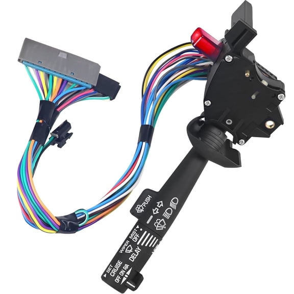 Multi-Function Combination Turn Signal Switch Wiper Hazard Cruise Control Switch for 1995-2002 Che-vy Tah-oe, Bla-zer, Sub-Urban, GM-C K1500, Sie-rra by Chasenew Replaces 2330814 26100985 26036312