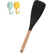 Multi Function Cooking Spoon,3 in 1 Spatula Spoon Spatula Silicone, for Nonstick Cookware for Mixing, Scoop, and Scrape