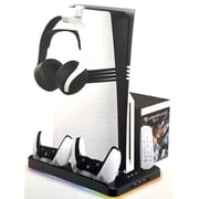 Multi Function Cooling and Charging Station for PS5 Console