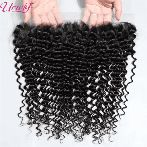 Multi-Function Curly 13x4 Lace Frontal Closure Body Wave Frontal Transparent Lace Frontals with 100 Virgin Hair 100 Human Hair Natural Color, Typpkmm