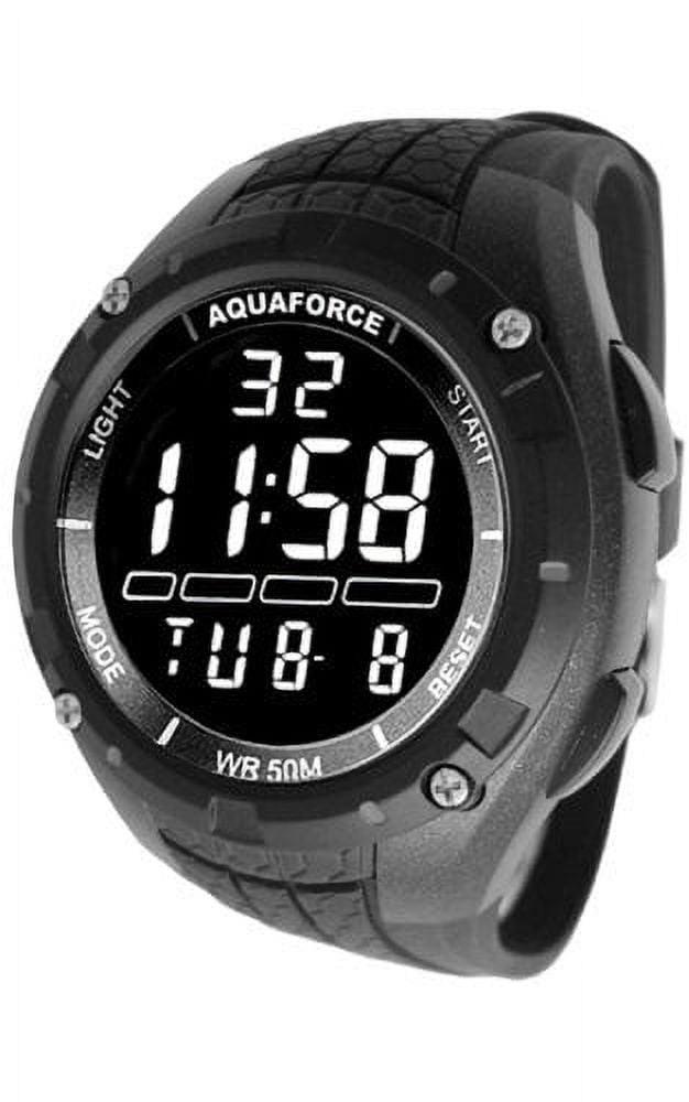 Multi-Function Digital Quartz Watch, Black - Walmart.com