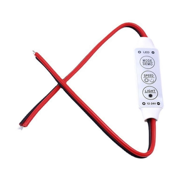 Multi Function Dimmer Controller 3 Button Design 8 Lighting Effects